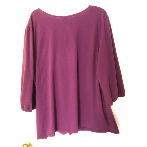 Just My Size Hot Pink Ladies Shirt 4X Used - Picture 5 of 6